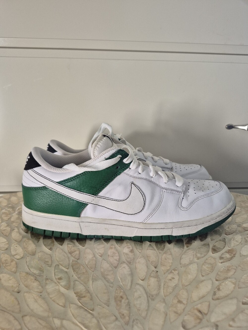 Nike Dunk Low sneakers "White Pine Green" Size 10